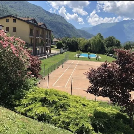 Lägenhet Casa Maria Teresa, Piscina E Campo Da Tennis Colico